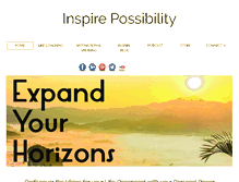 Tablet Screenshot of inspirepossibility.com
